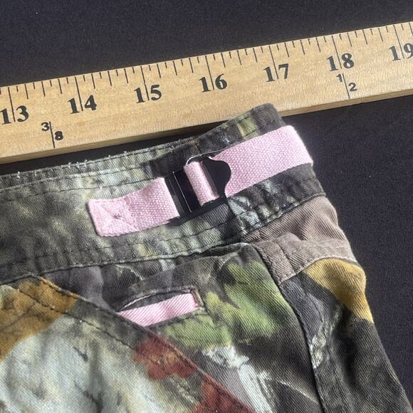 Master Sportswomen Women Camo Cargo Pants Large Hunting Hiking Cotton Adjustable - Picture 9 of 12